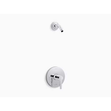 Kohler Pitch Rite-Temp Shower Trim Set, Less Showerhead TLS97077-4-CP